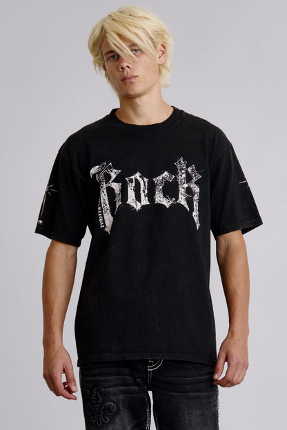 Rock Tee in Black