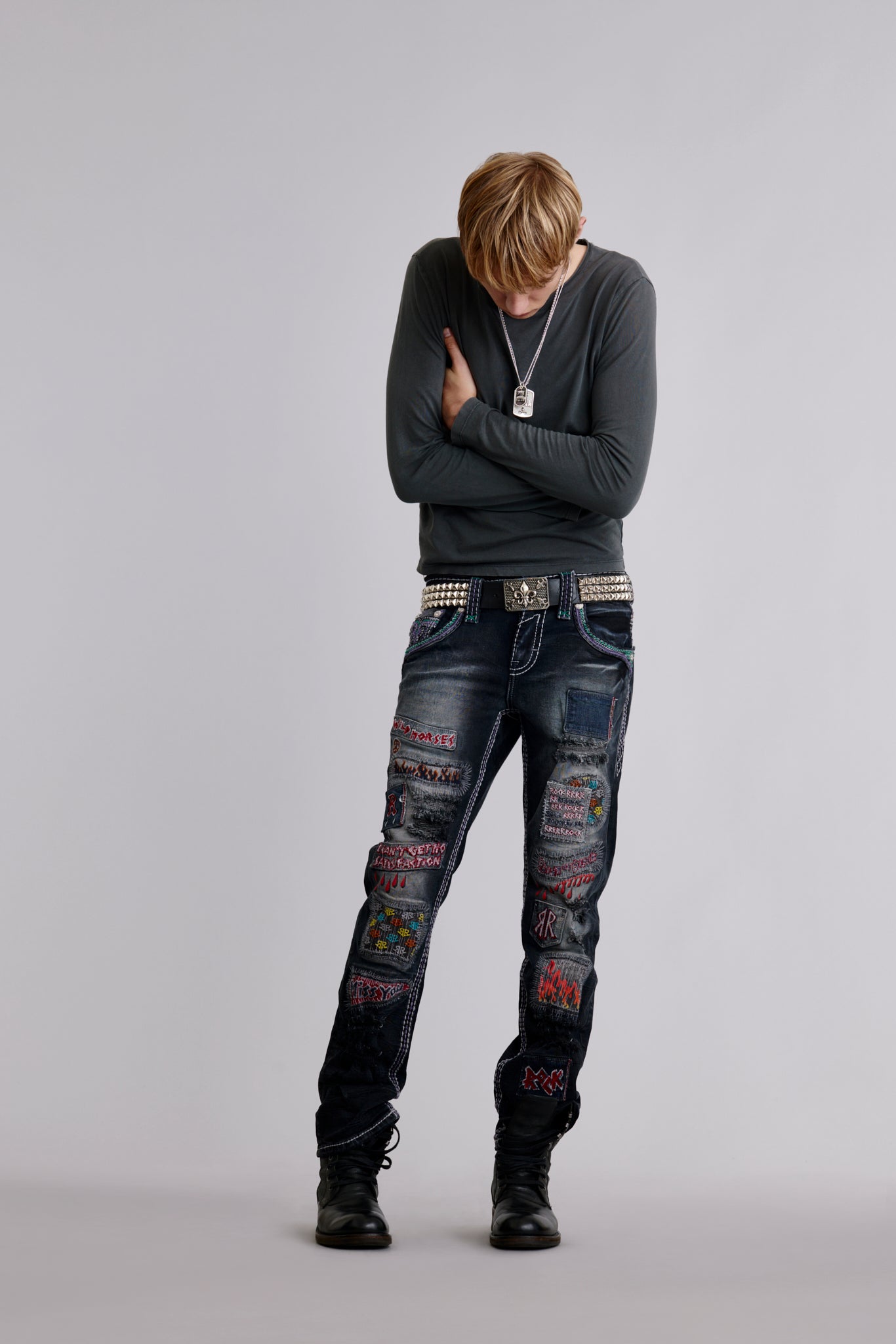 Armie Straight Jeans in Black