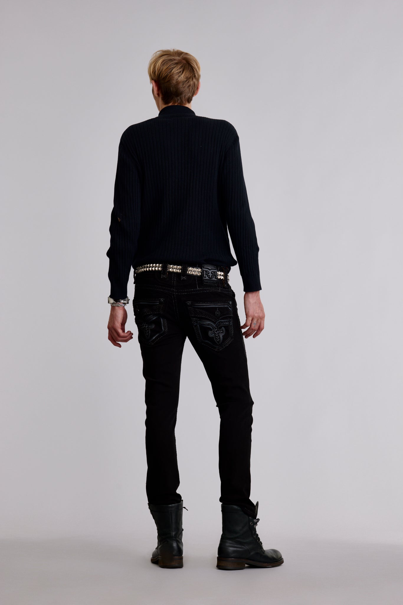Lunar Rock Alt Straight Jeans in Black