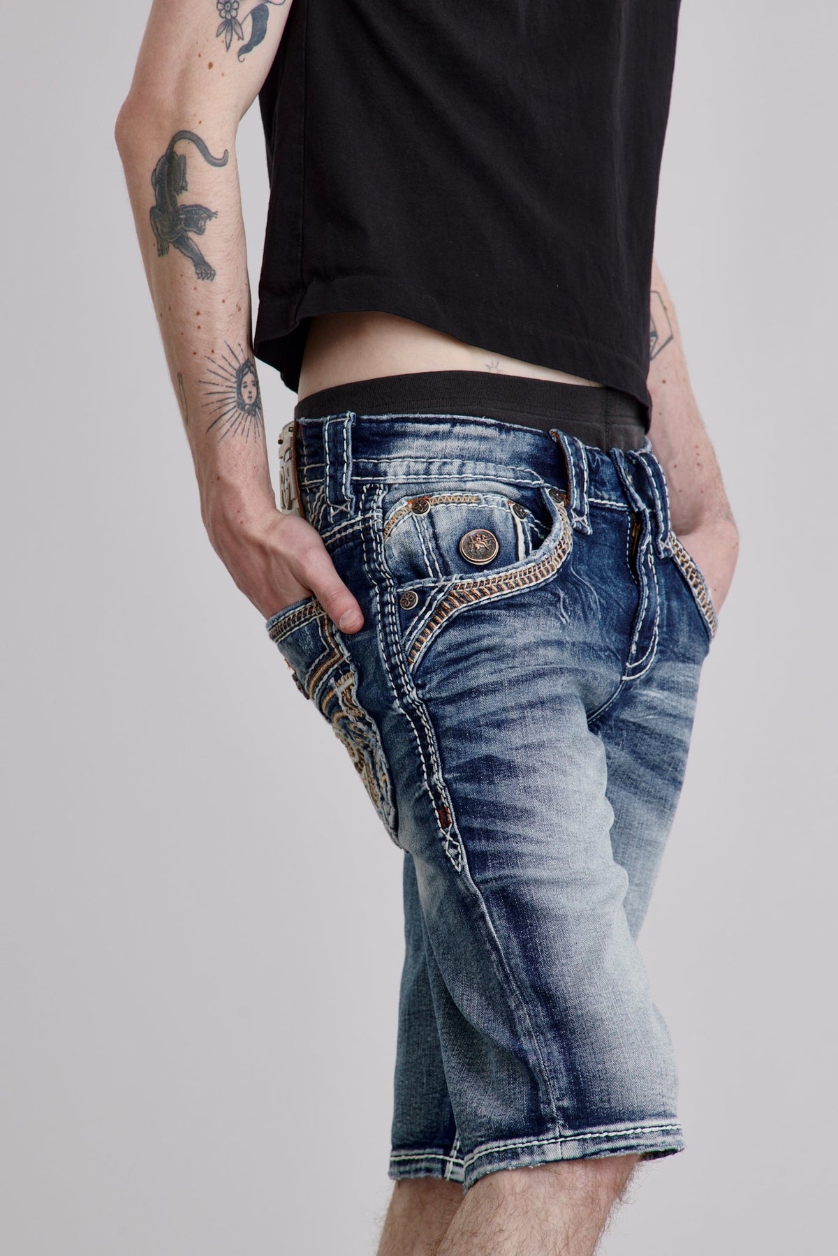 Alpine Denim Shorts
