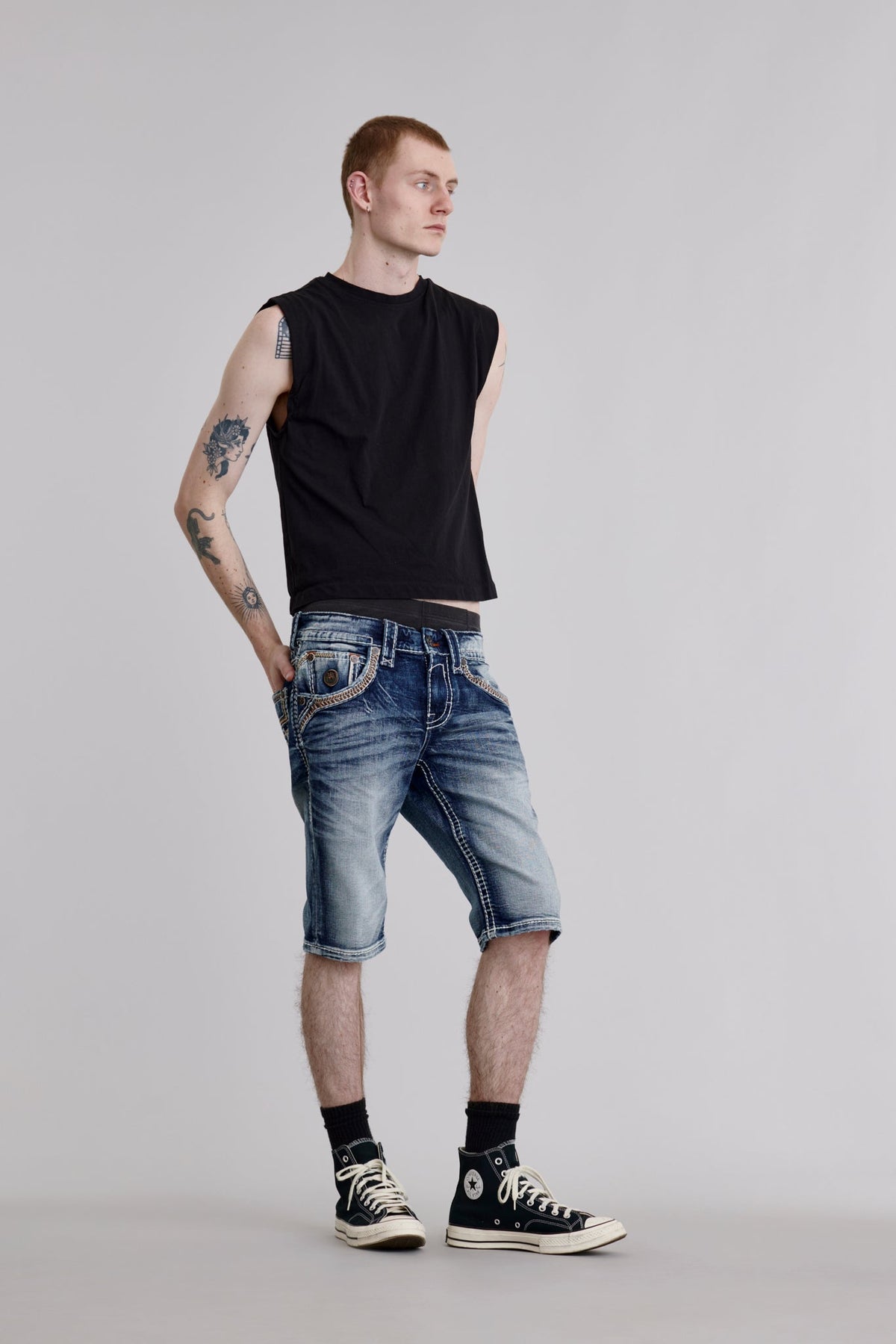 Alpine Denim Shorts