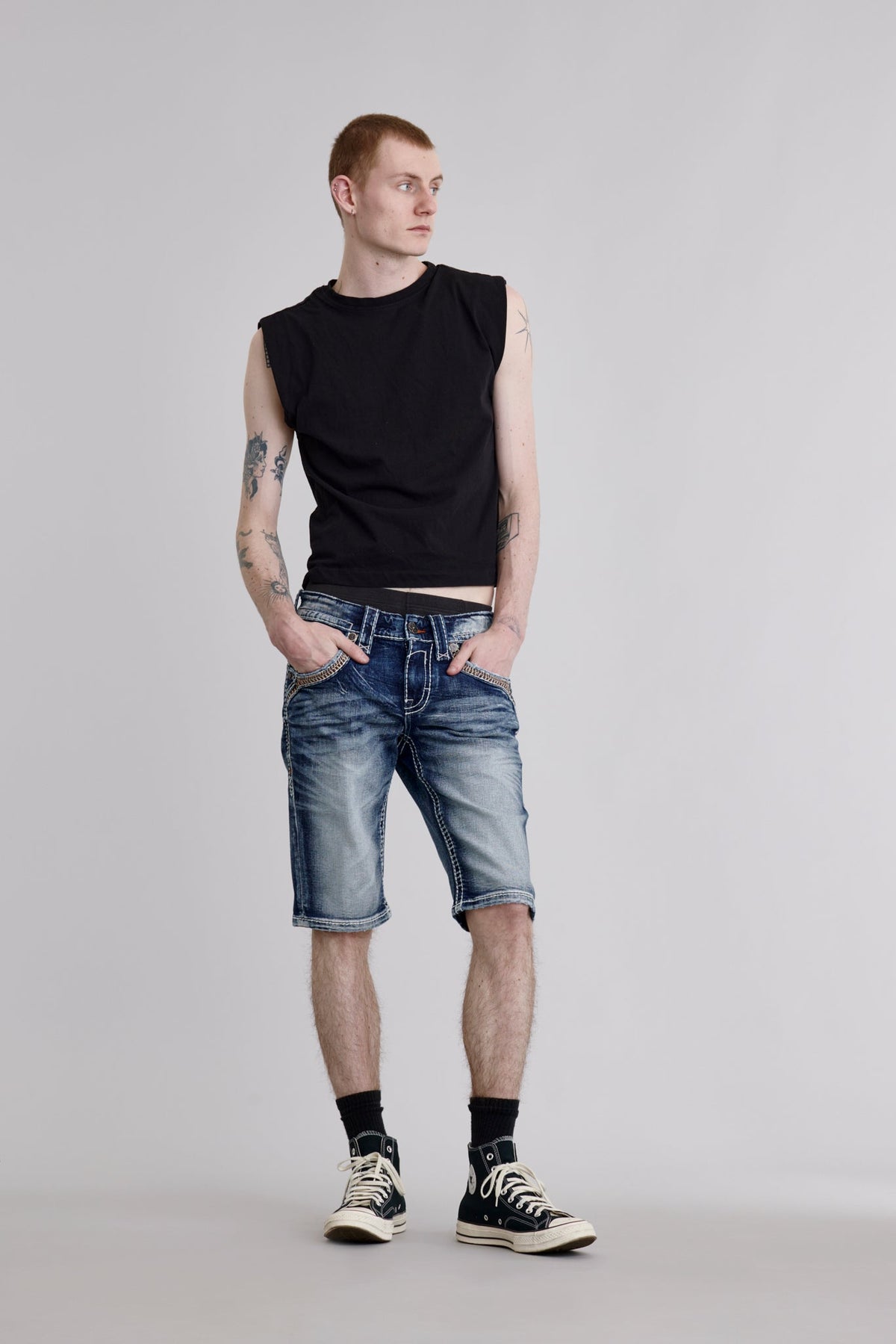Alpine Denim Shorts