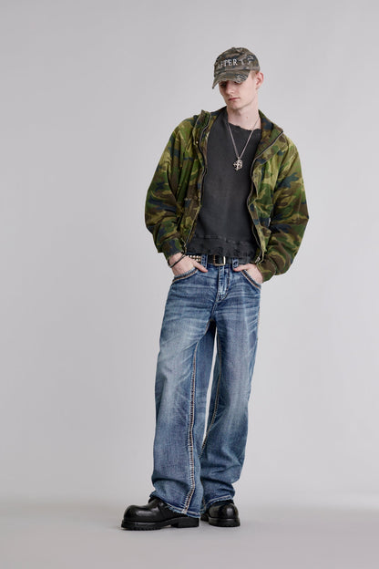 Arther Baggy 2 Jeans in Medium Blue