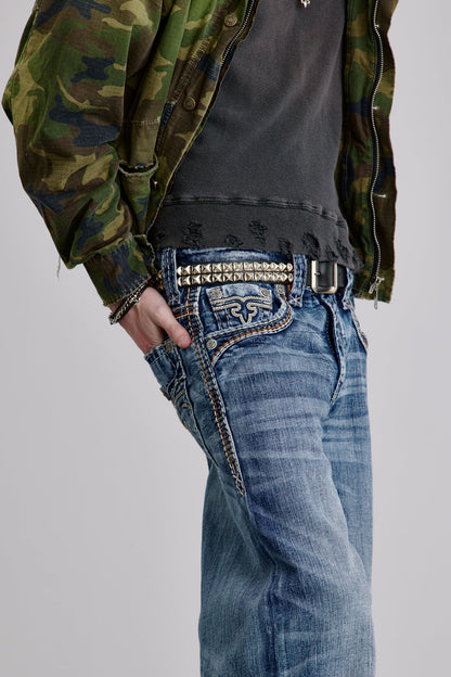 Arther Baggy 2 Jeans in Medium Blue