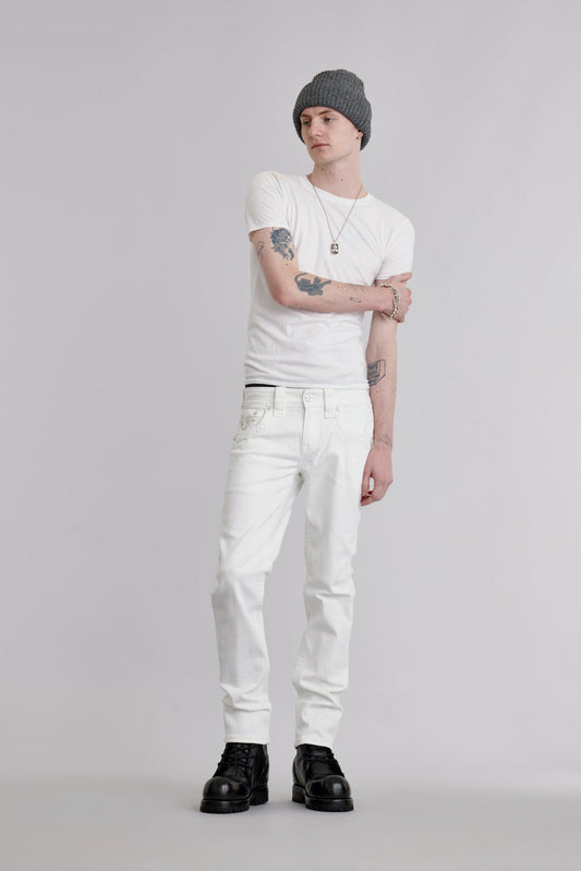 Arther Straight Jeans in White