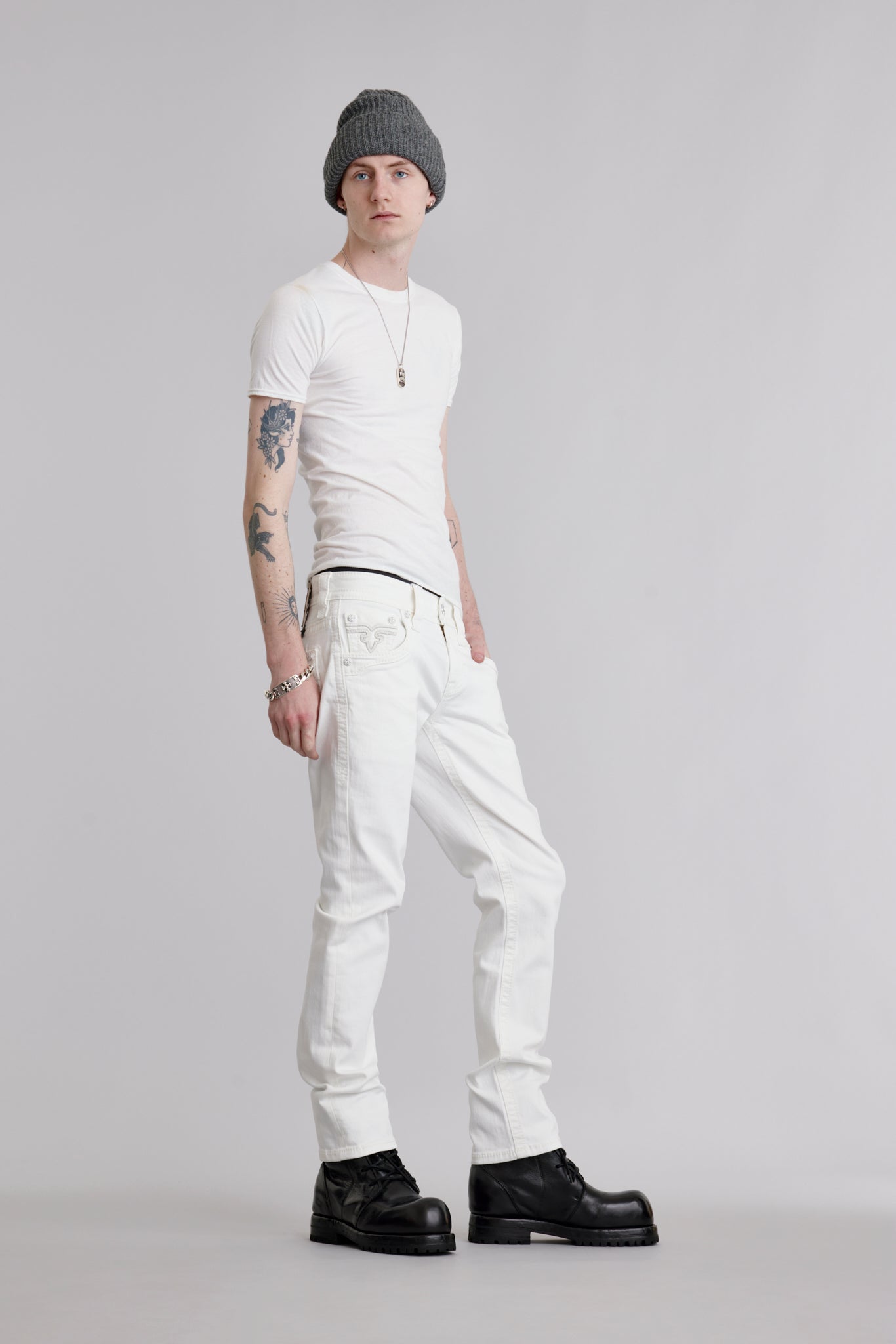 Arther Straight Jeans in White