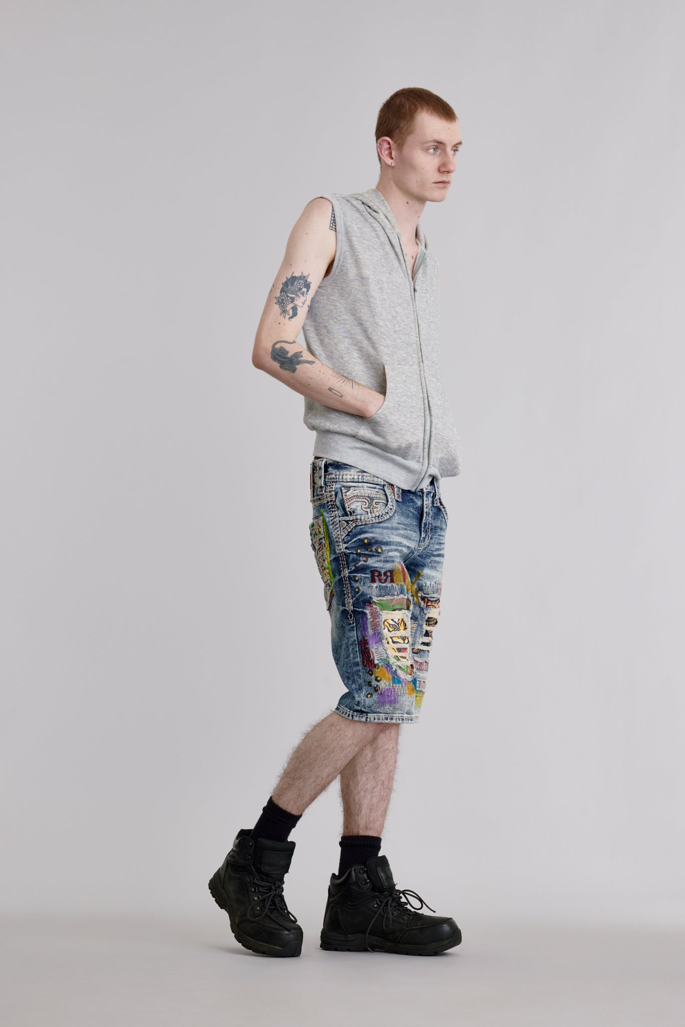 Deen Denim Shorts Medium Blue