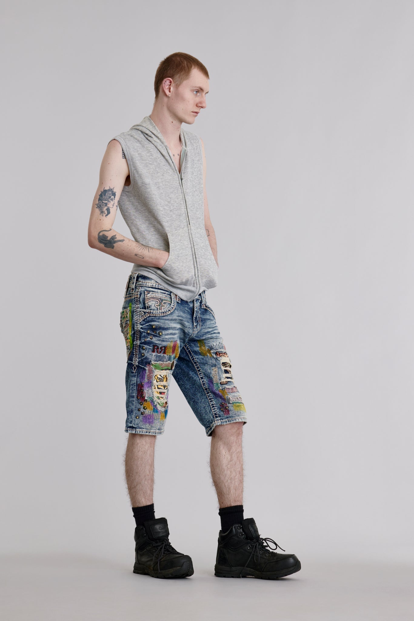Deen Denim Shorts Medium Blue