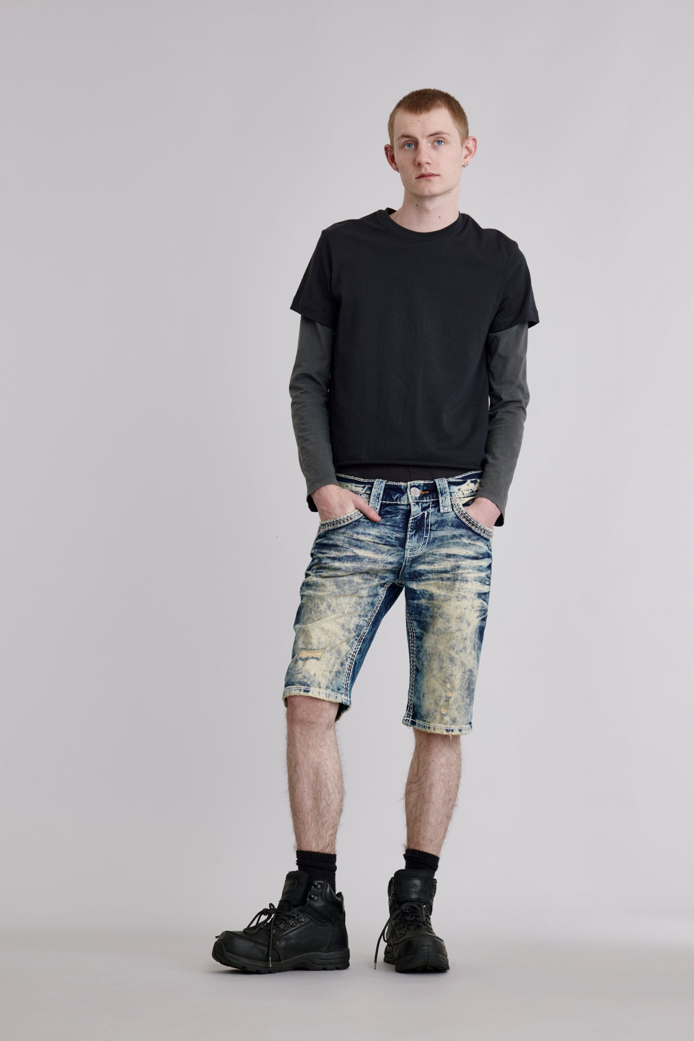 Dewey Denim Shorts