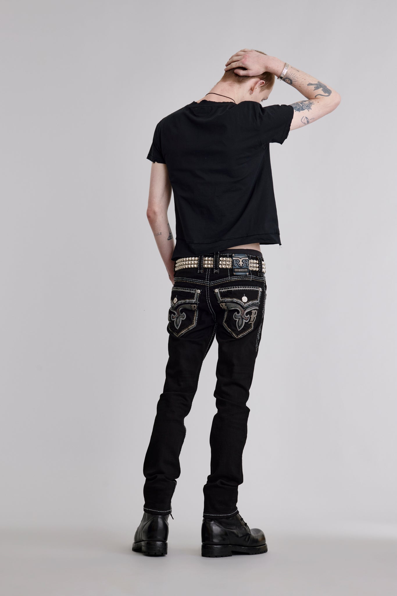 Ermias Straight Jeans In Black