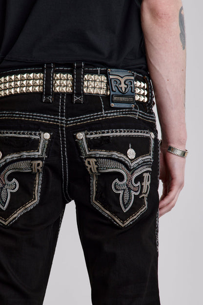 Ermias Straight Jeans In Black