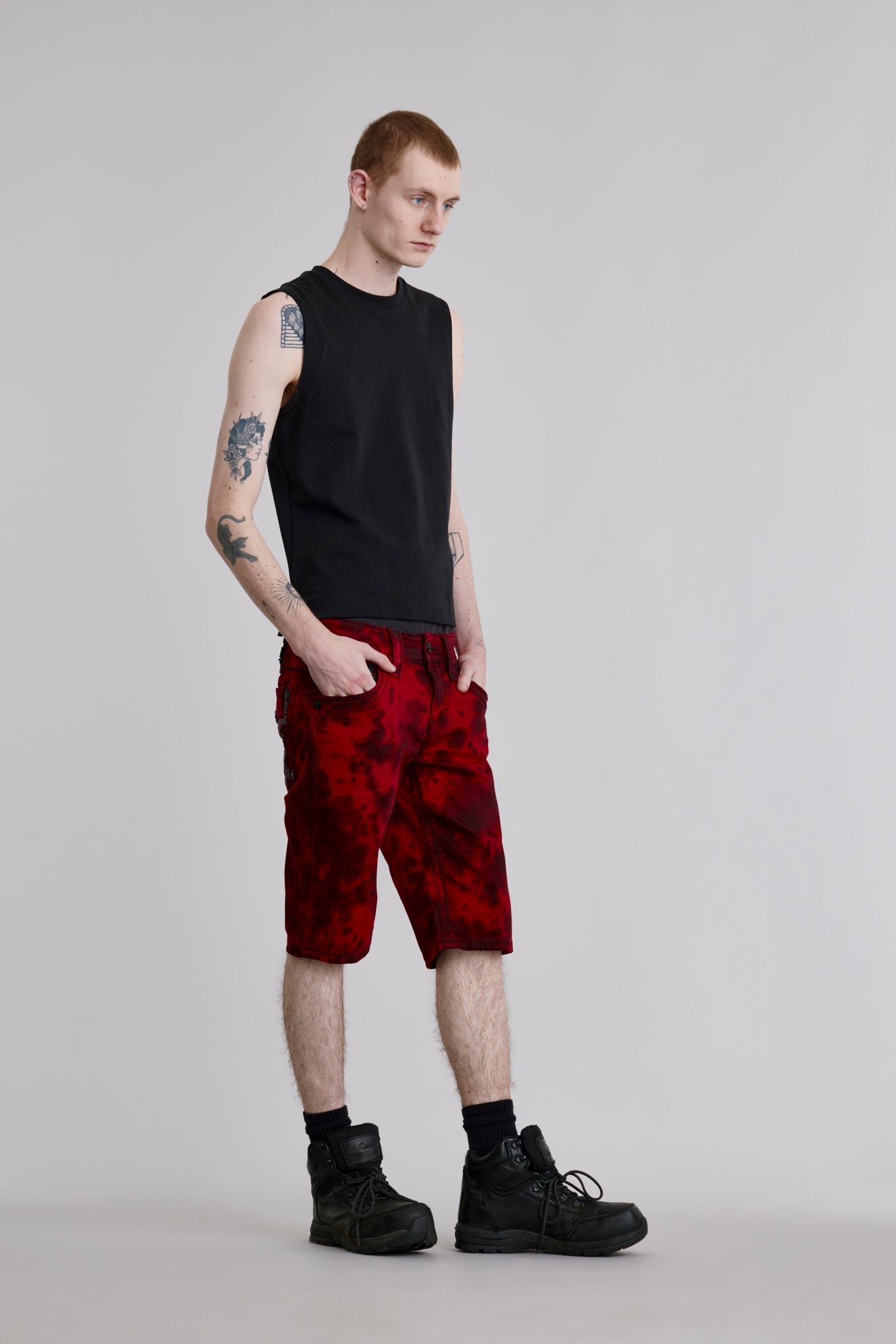 Garlyn Denim Shorts