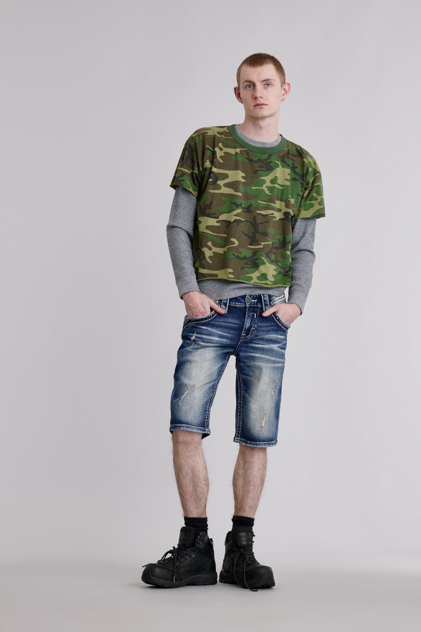 Marcelo Denim Shorts
