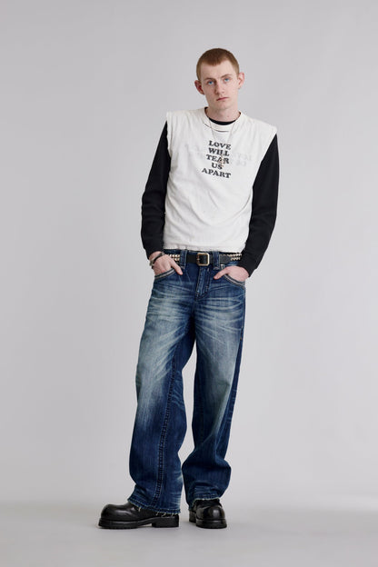 Milton Baggy 2 Jeans in Dark Blue