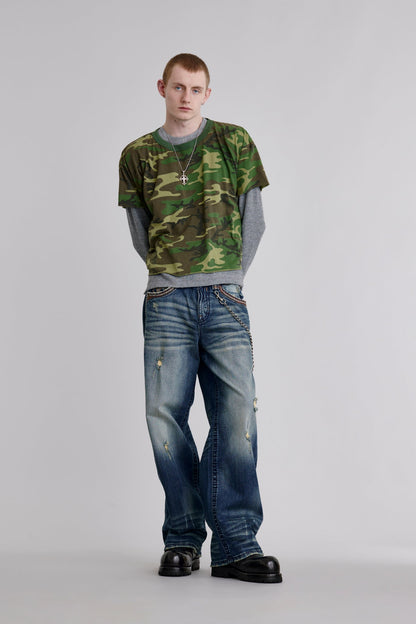 Milton Baggy 2 Studded Jeans