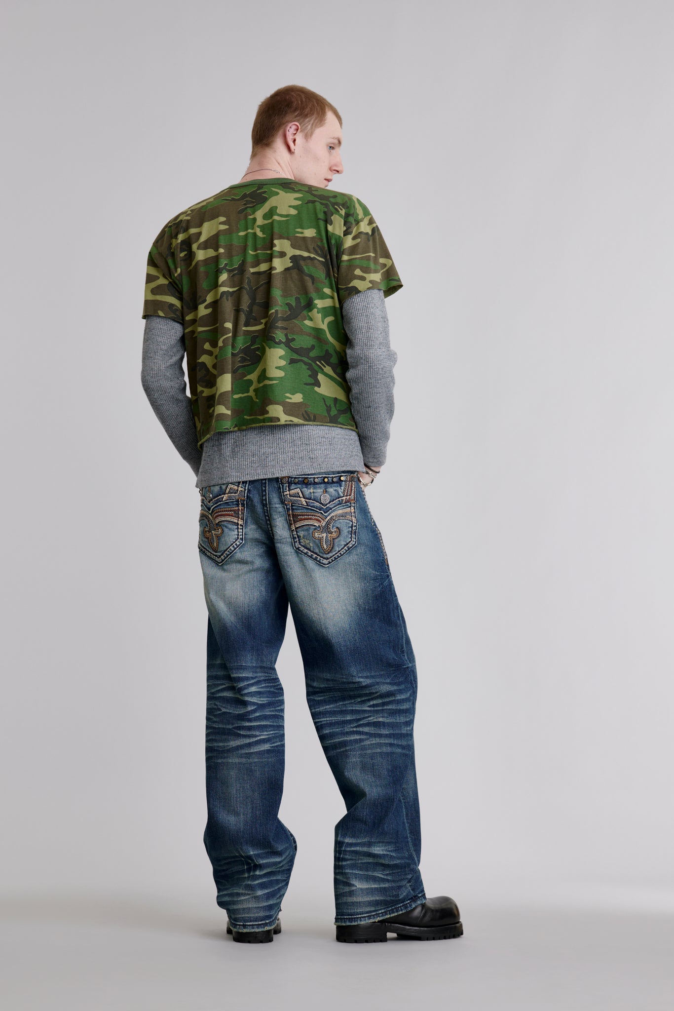 Milton Baggy 2 Studded Jeans