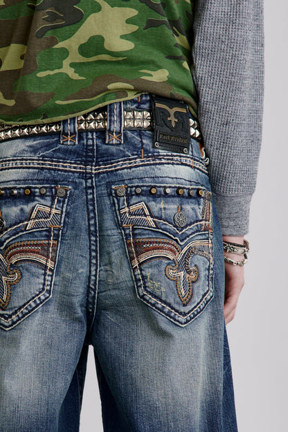 Milton Baggy 2 Studded Jeans