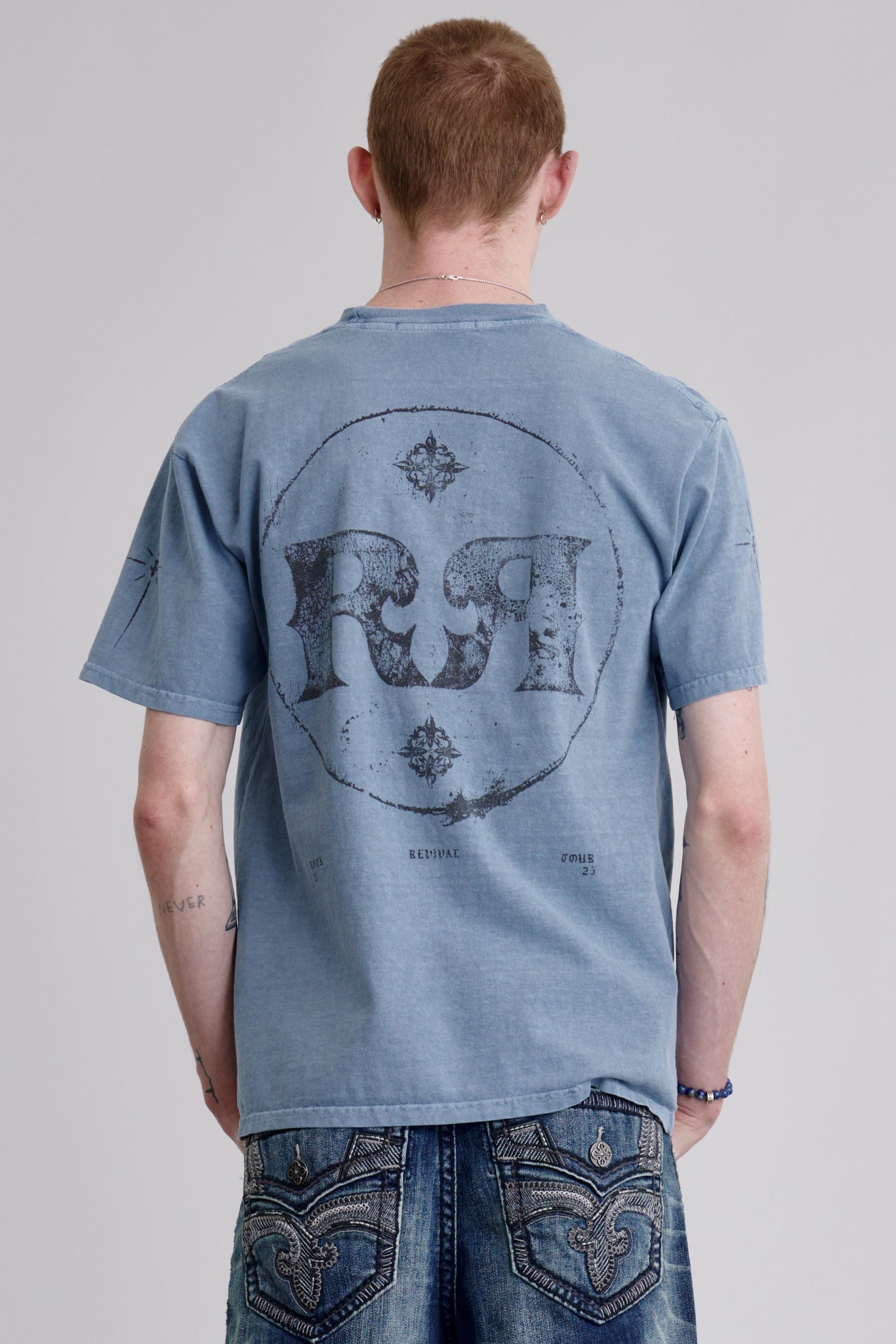 Rock Tee in Blue