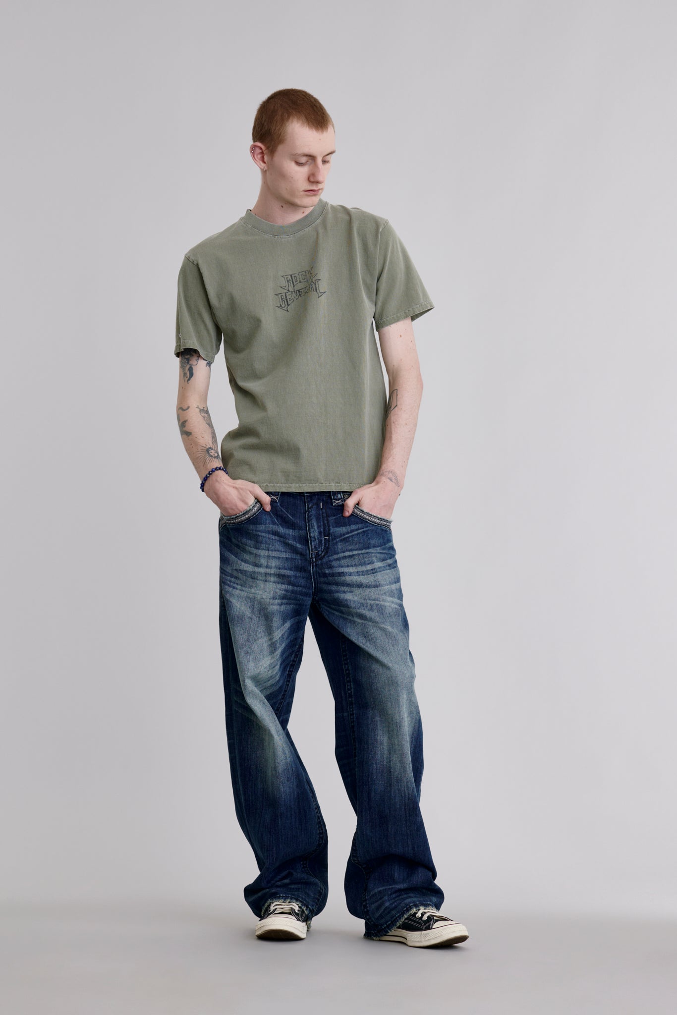 Milton Baggy 2 Jeans in Dark Blue