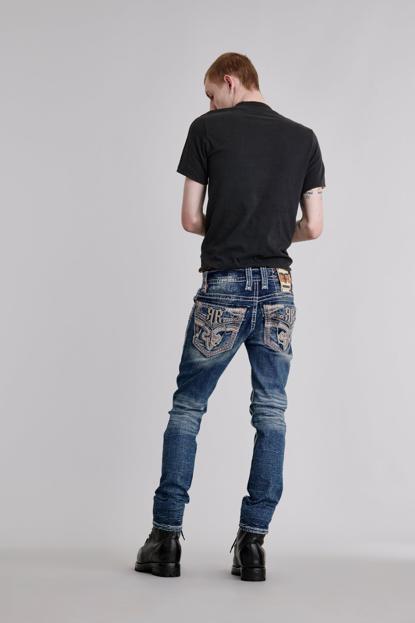 Richie Alt Straight Jeans in Blue