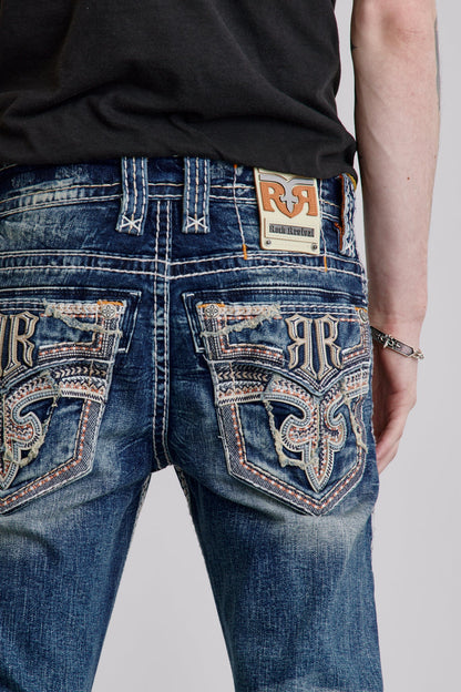 Richie Alt Straight Jeans in Blue