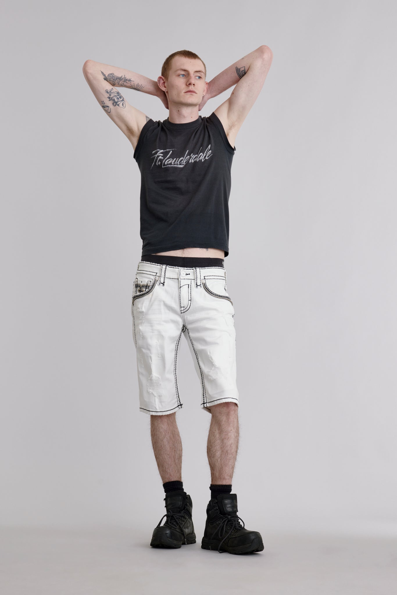 Rielly Denim Shorts