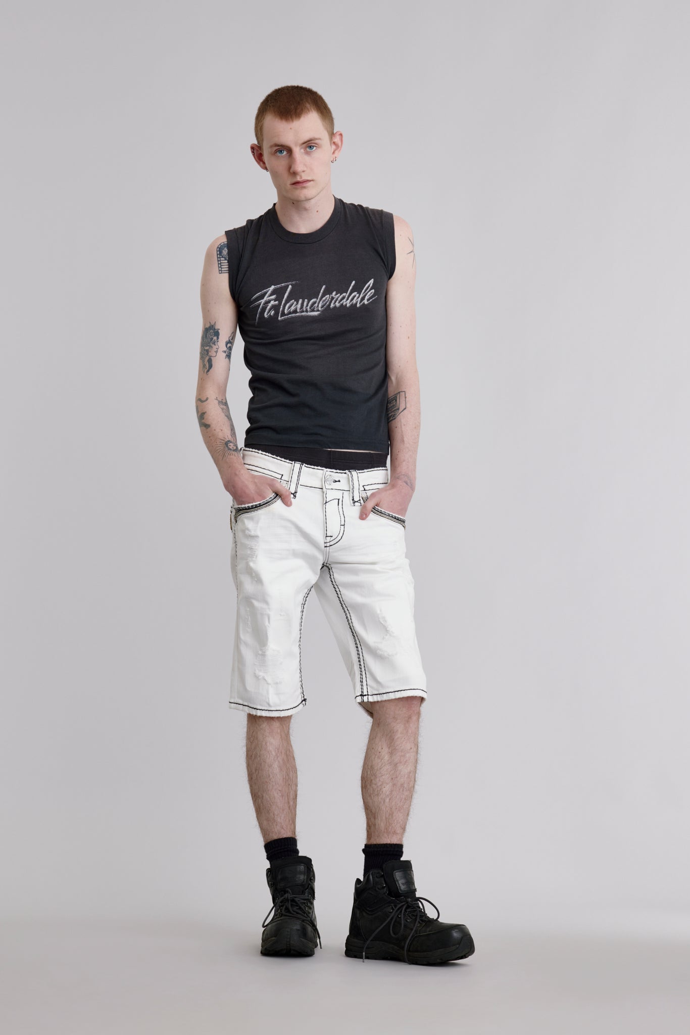 Rielly Denim Shorts