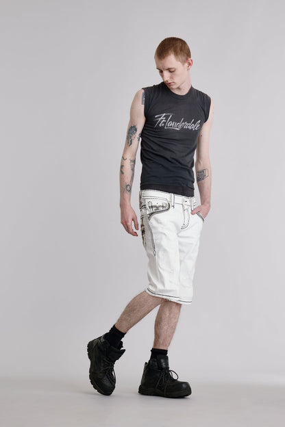 Rielly Denim Shorts