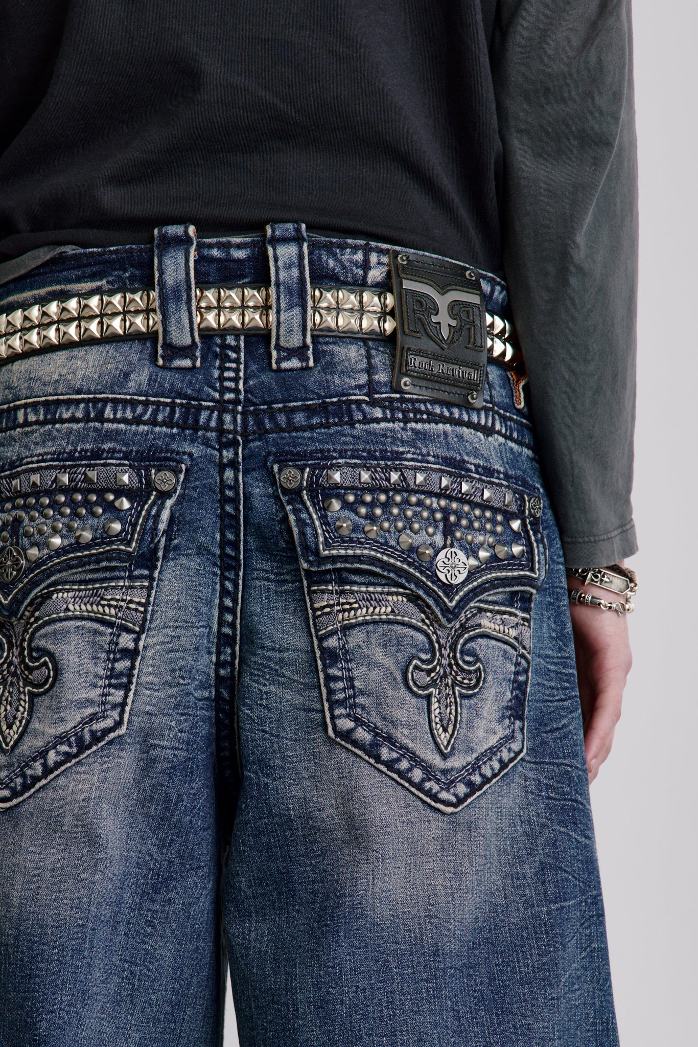 Steven Baggy 3 Jeans in Dark Blue