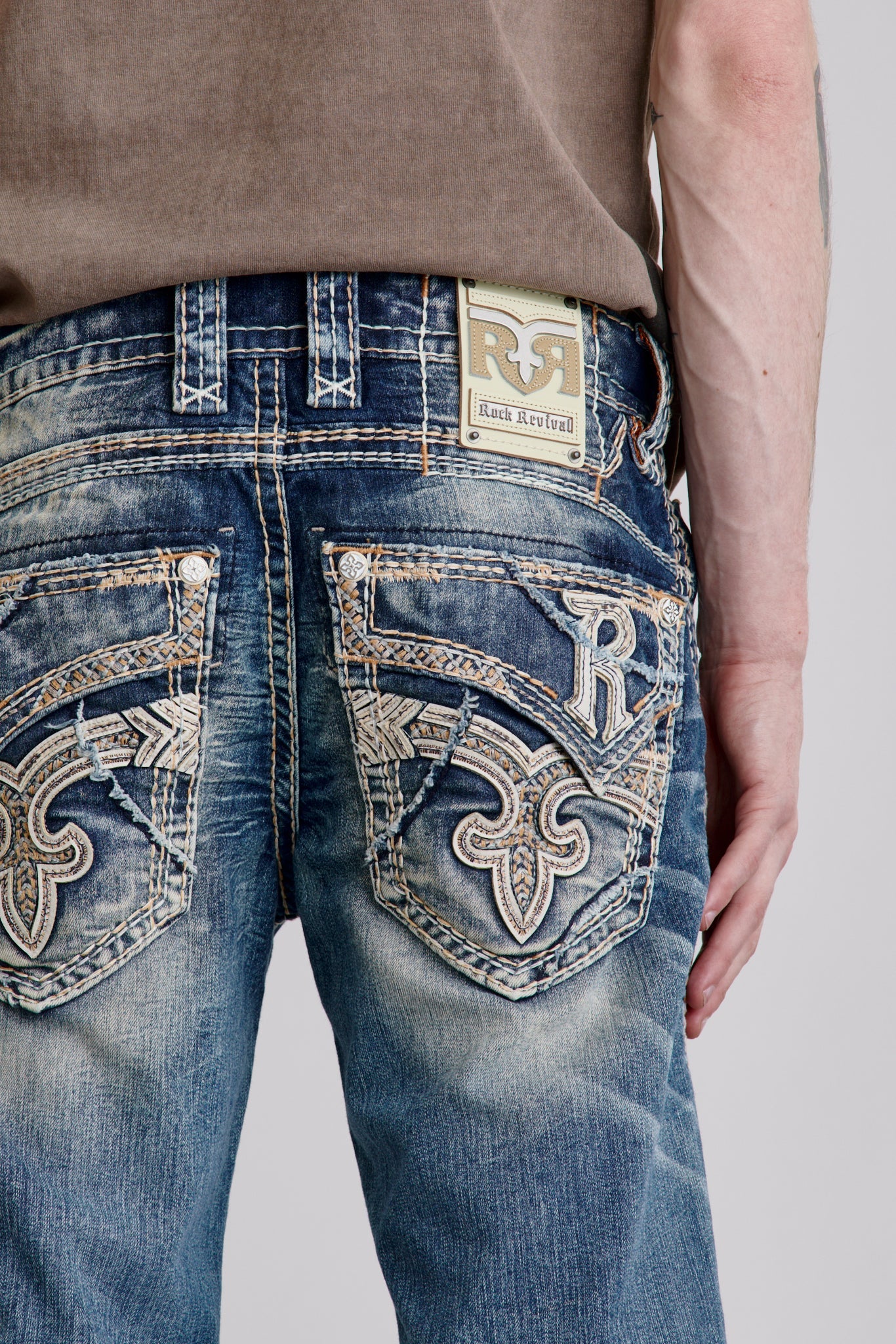 Tyrone Denim Shorts in Medium Blue