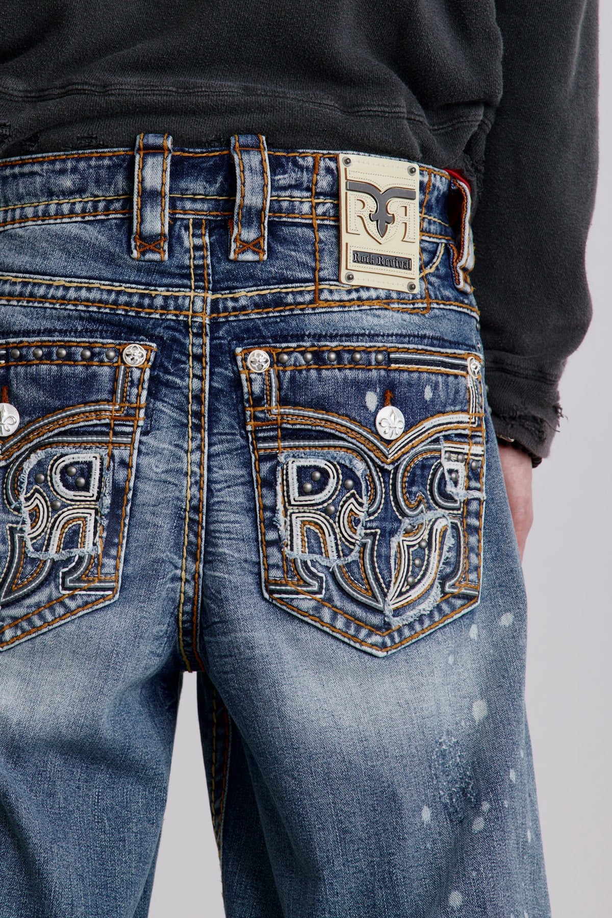 Adan Baggy 3 Jeans in Medium Wash