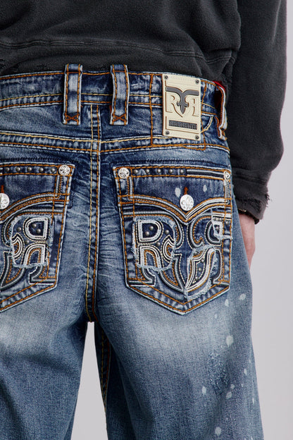 Adan Baggy 3 Jeans in Medium Wash