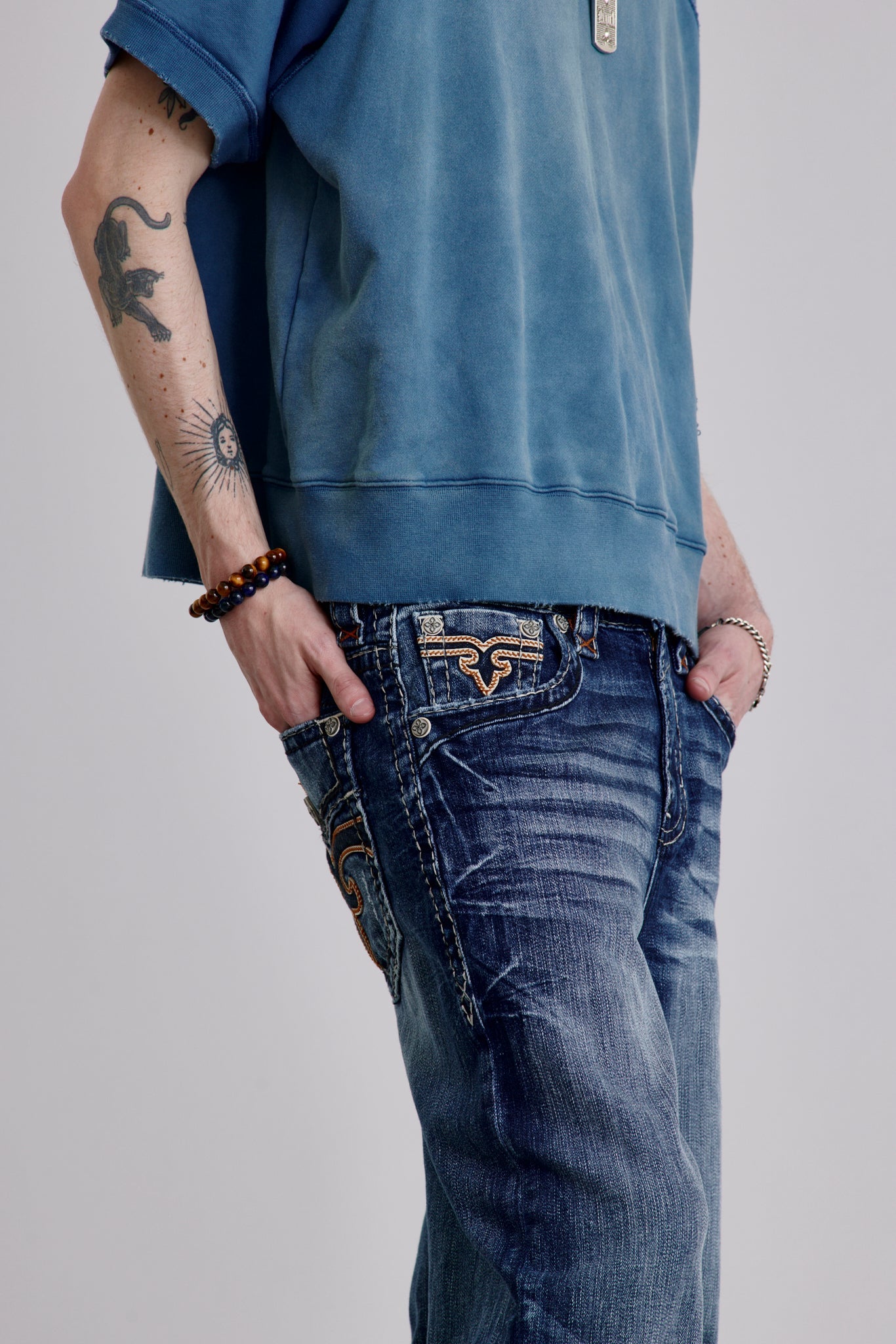 Arther Baggy 1 Jeans in Medium Wash