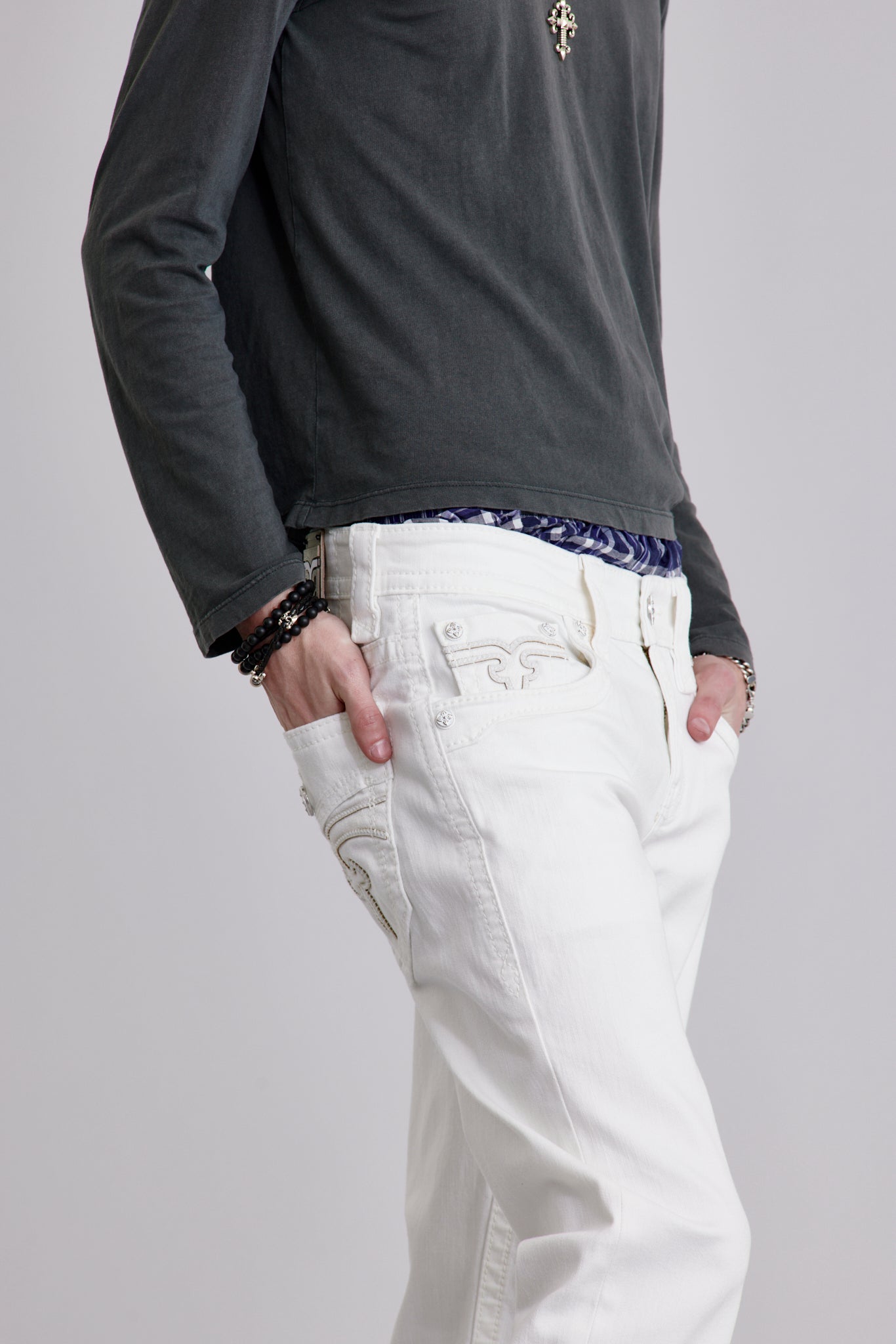 Arther Straight Jeans in White