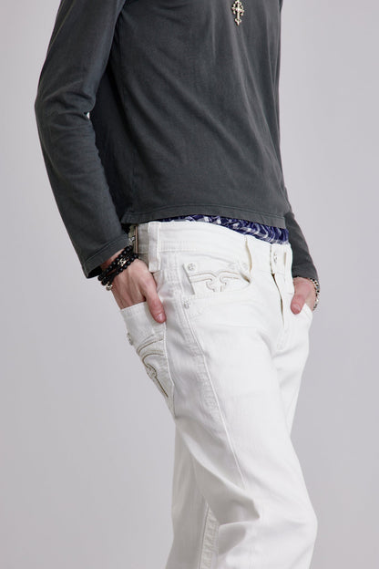 Arther Straight Jeans in White