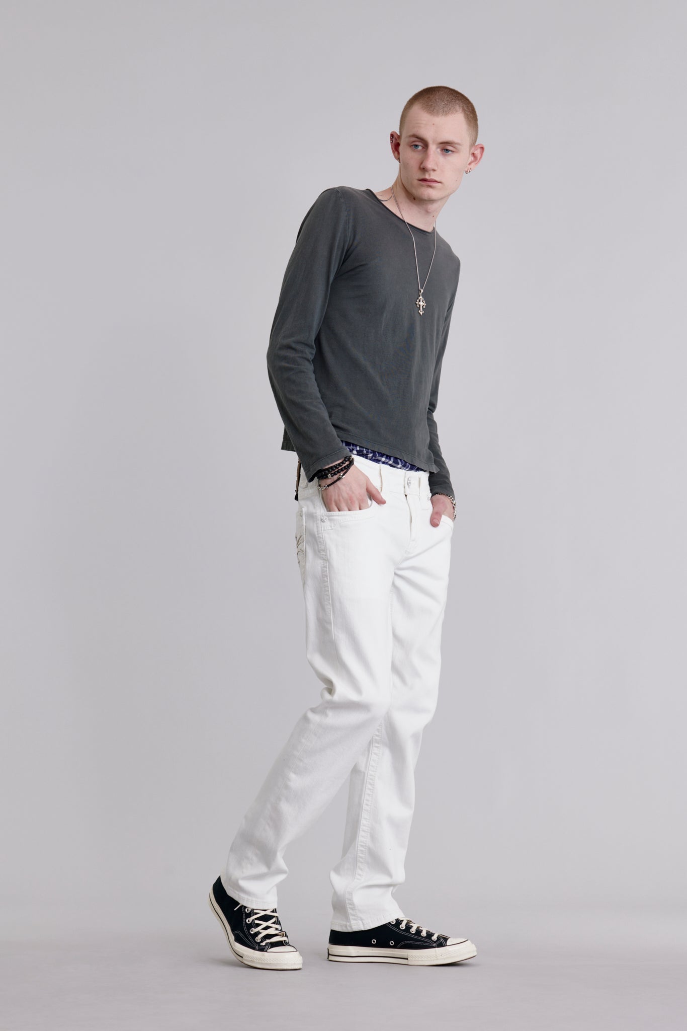 Arther Straight Jeans in White