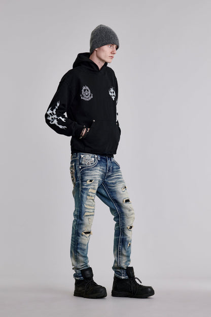 Hektor Alt Straight Jeans in Medium Blue