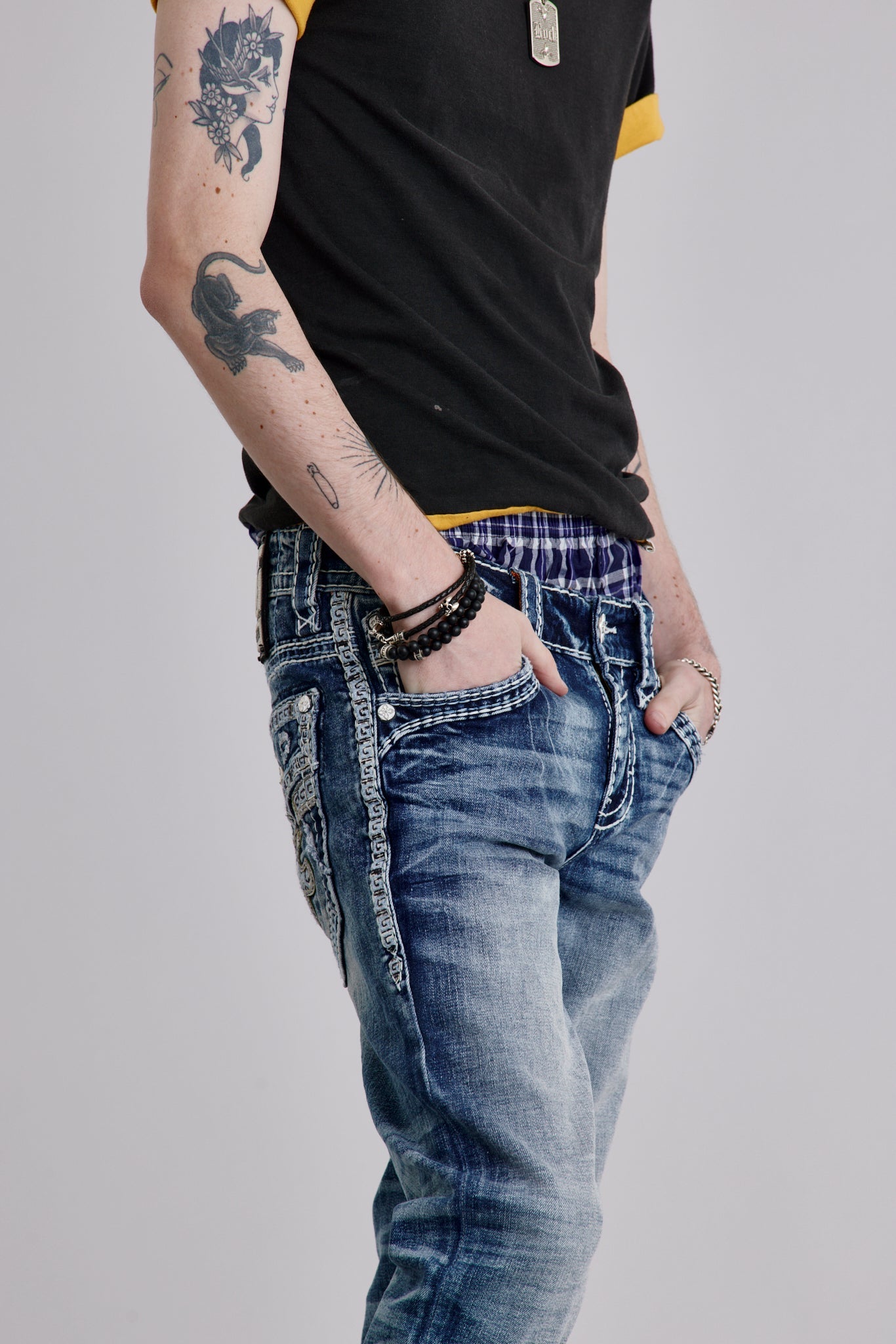 Landon Alt Straight Jeans