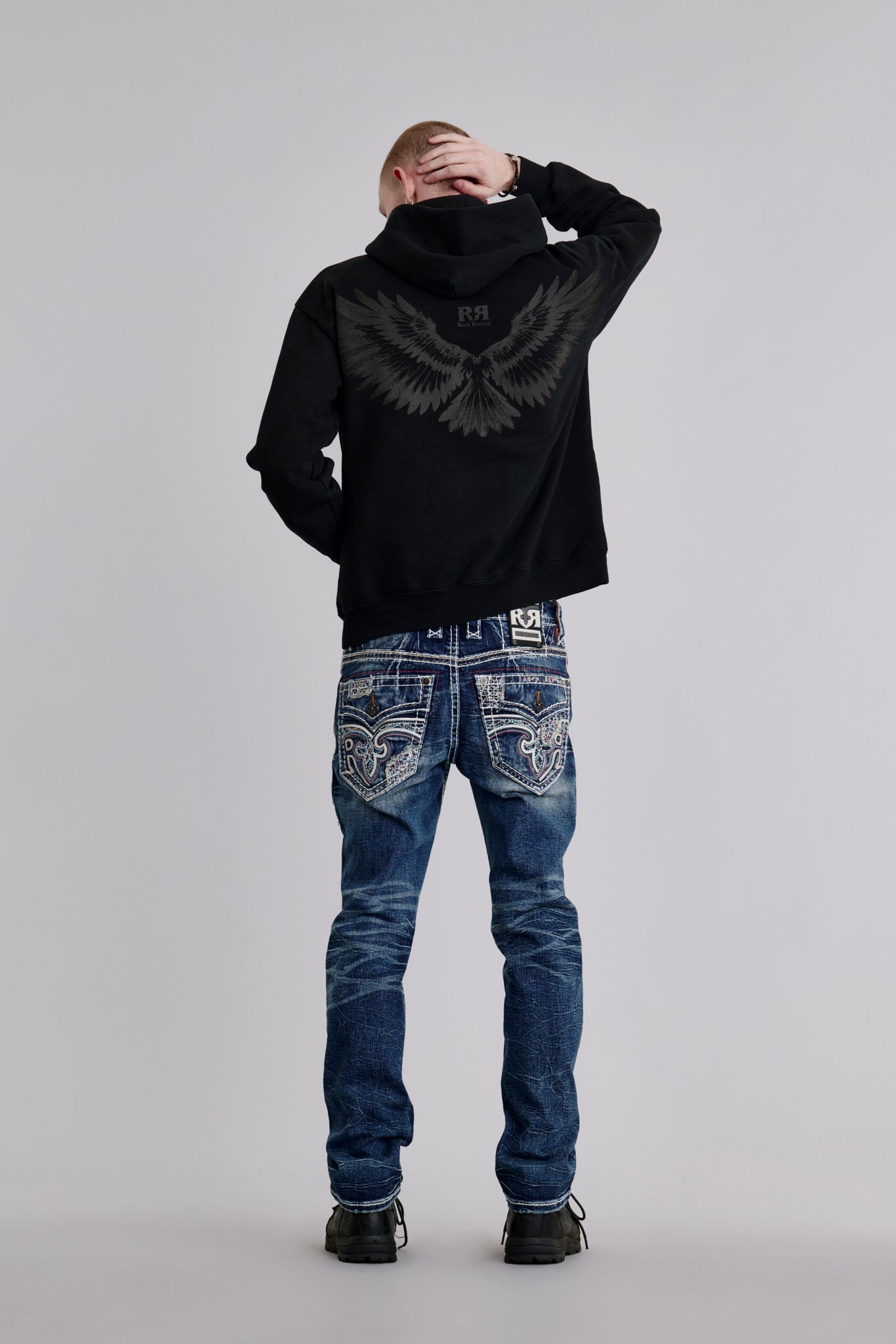 Mckay Straight Jeans in Medium Blue