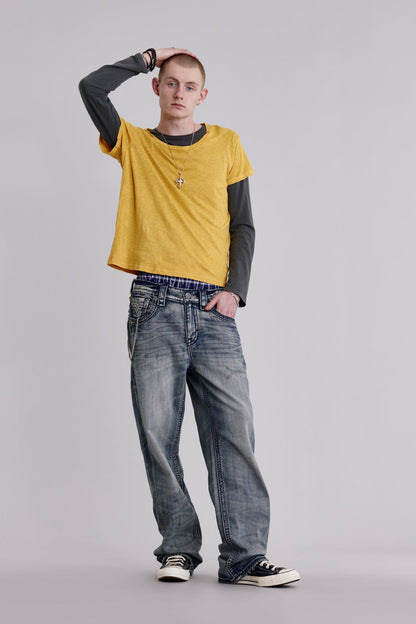 Norwell Baggy 1 Jeans in Medium Wash
