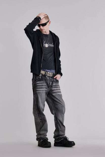 Norwell Baggy 1 Jeans in Gray