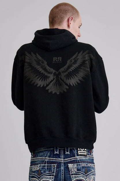 Soundwave Hoodie in Black/Gray