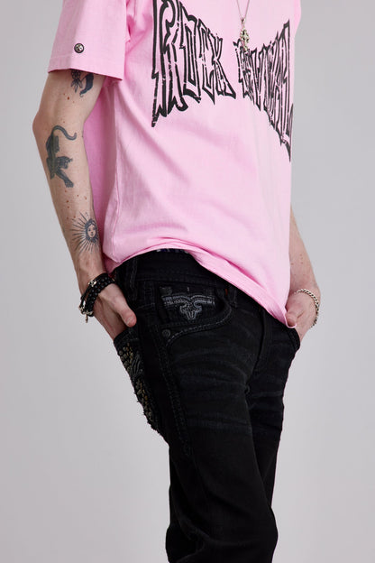 Remy Black Straight Jeans