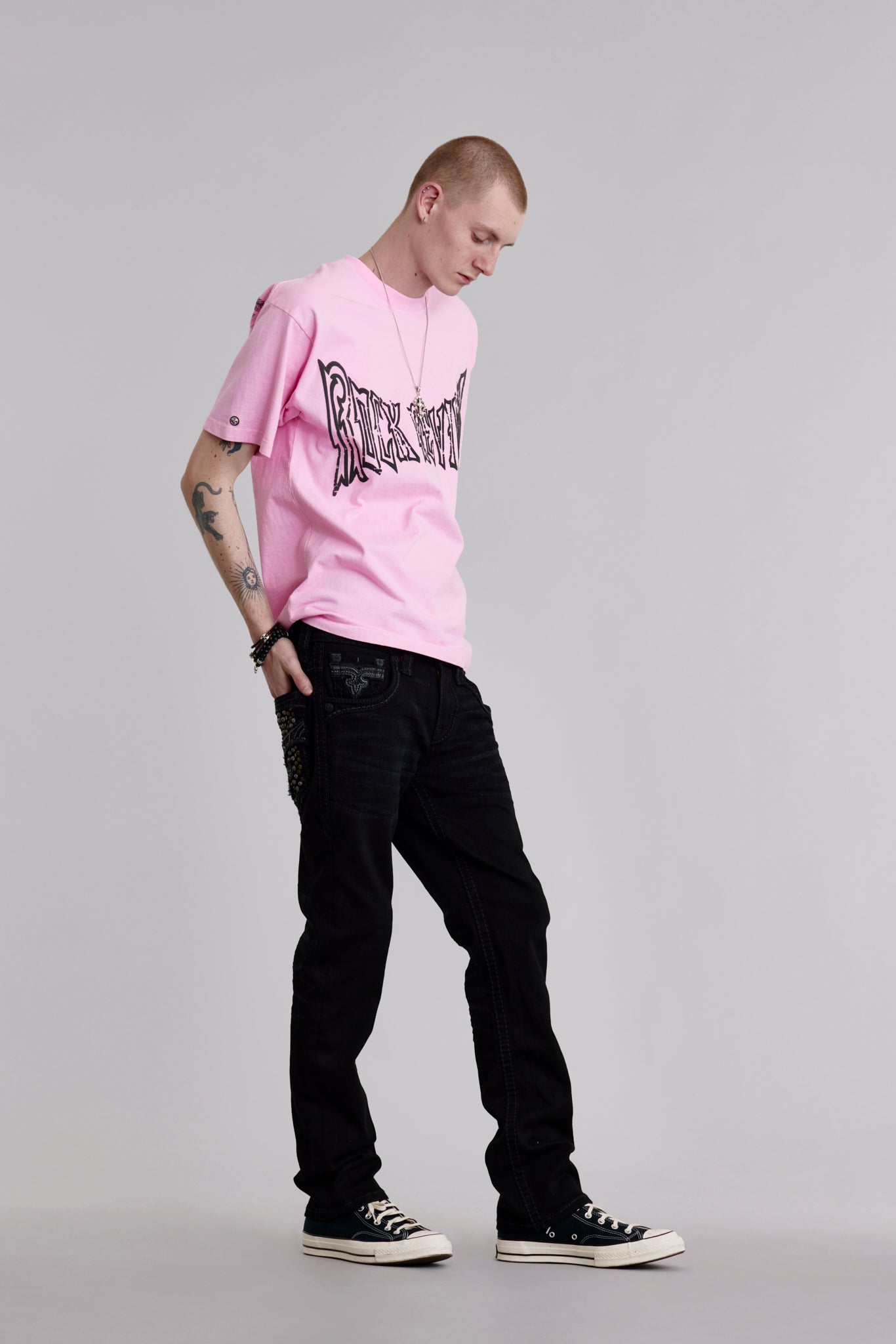 Remy Black Straight Jeans