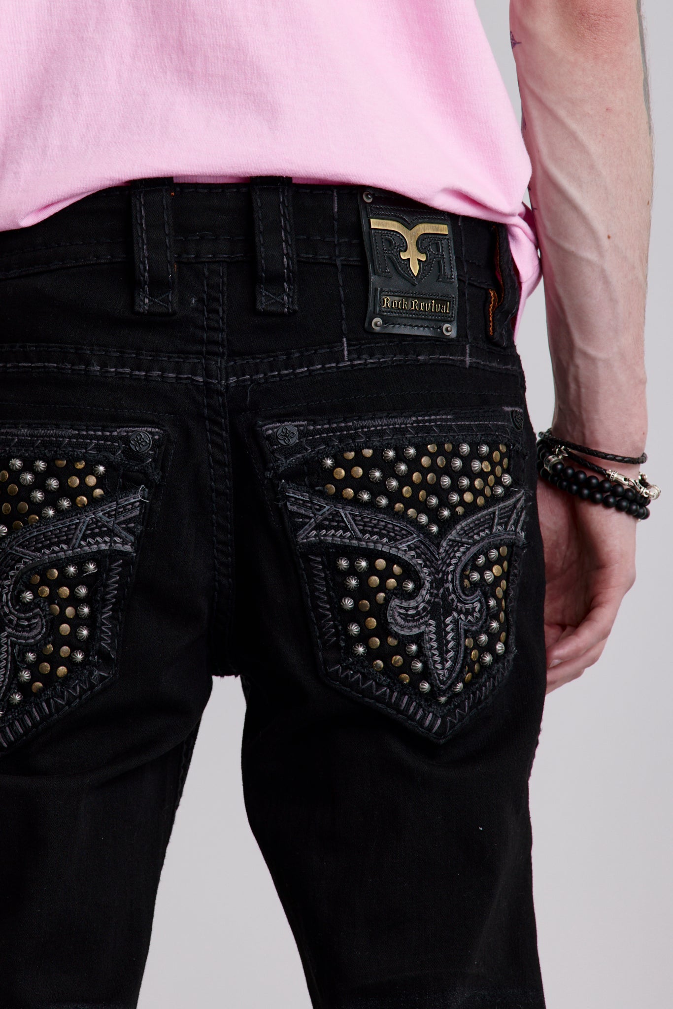 Remy Black Straight Jeans