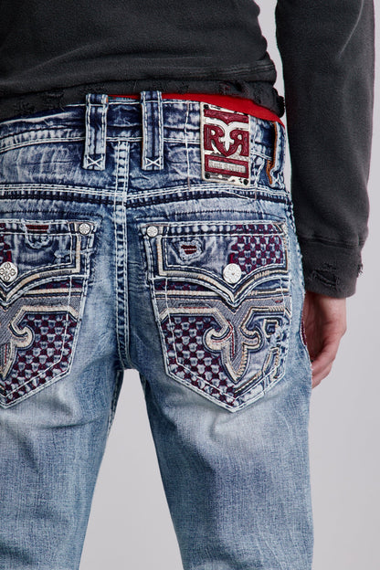 Skye Bootcut Jeans in Light Blue