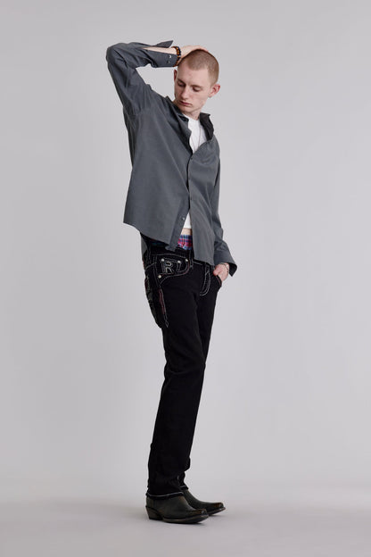 Skye Bootcut Jeans in Black