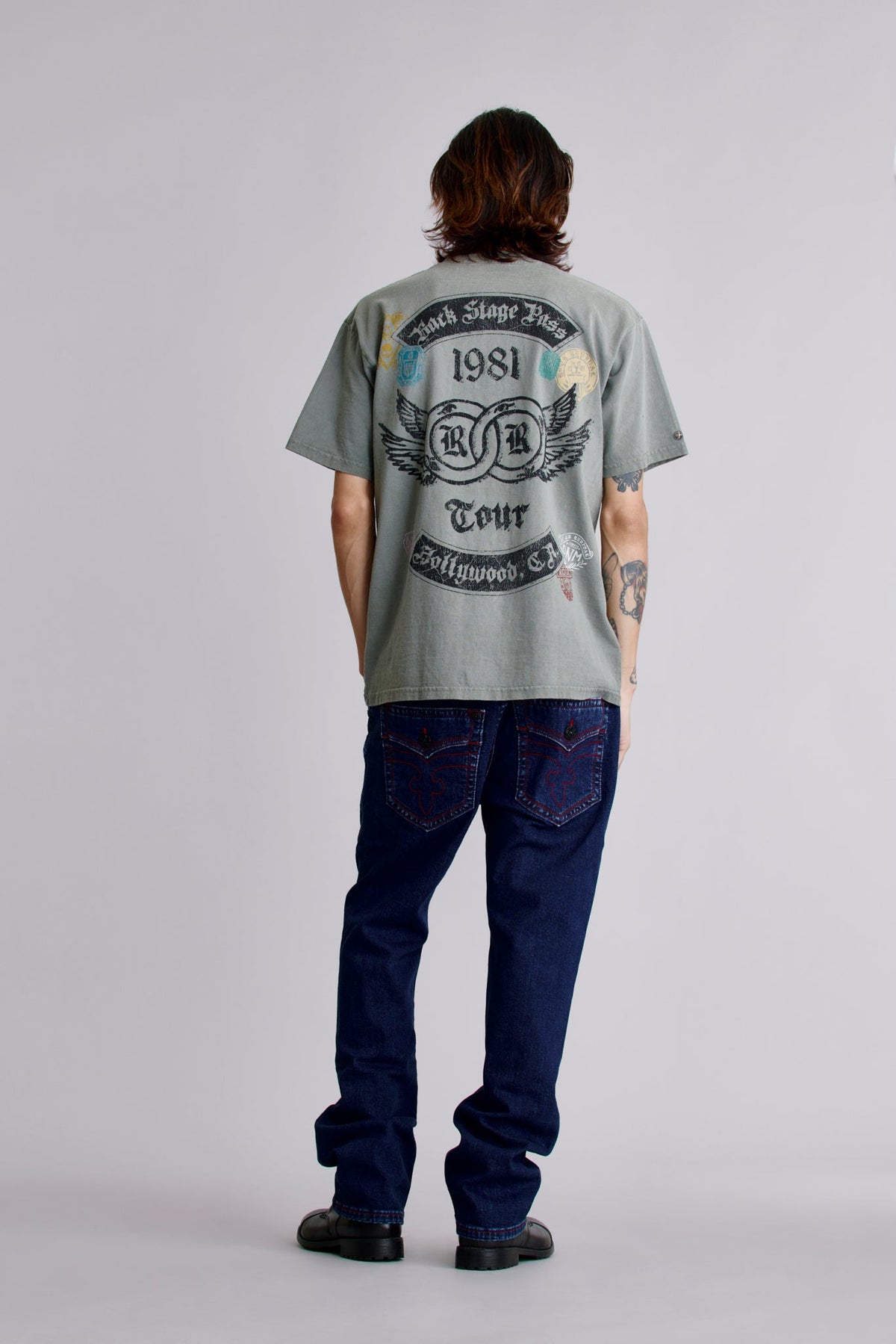 1981 Hollywood Tee in Sage
