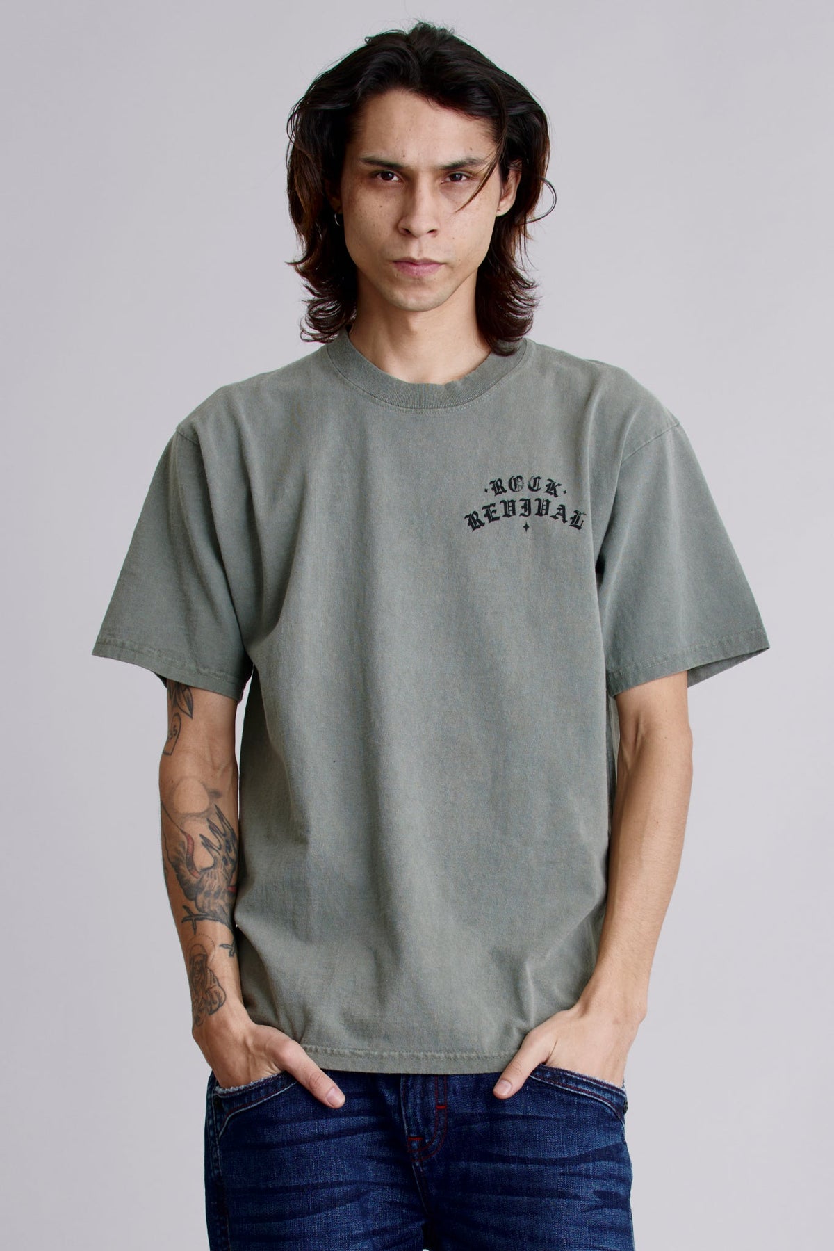 1981 Hollywood Tee in Sage