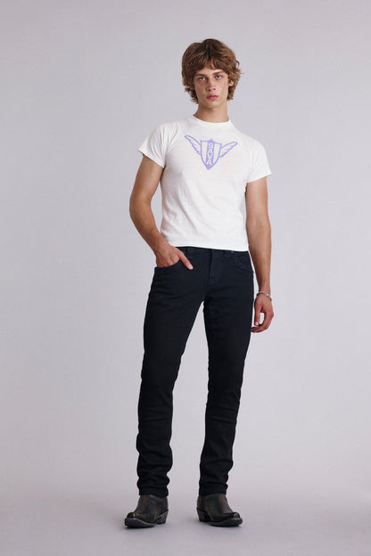 Arther Alt Straight Jeans in Black